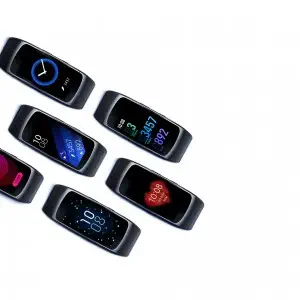 Samsung Galaxy Gear Fit2 SM-R360 Small Siyah