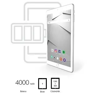 Reeder A8i Quad 16GB Wi-Fi 8″ Beyaz Tablet