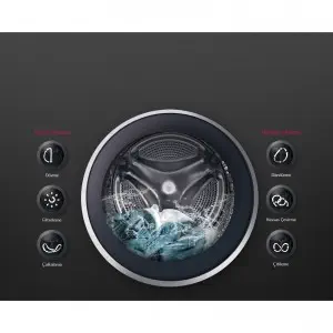 LG F2J7TNP1W 8 Kg 1200 Devir A+++ Çamaşır Makinesi