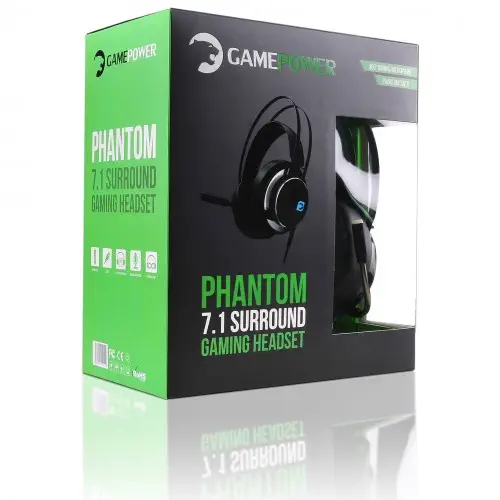 Gamepower Phantom 7.1 Surround Gaming Kulaklık