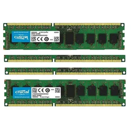 Crucial 8 GB DDR3 1600MHz ECC UDIMM Ram