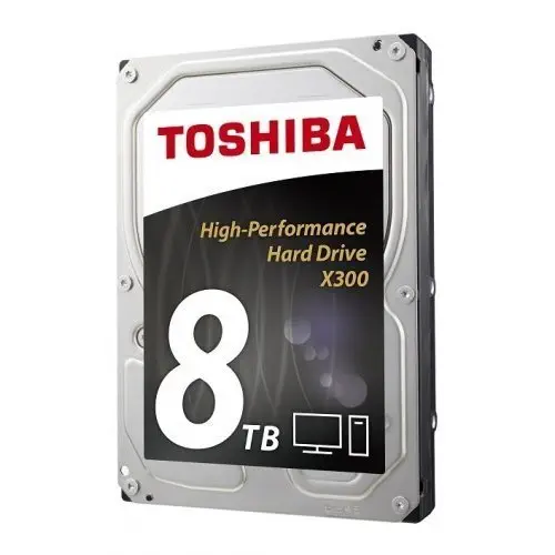 Toshiba X300 8TB 7200PRM 3.5″ 128MB Cache Sabit Disk HDWF180EZSTA