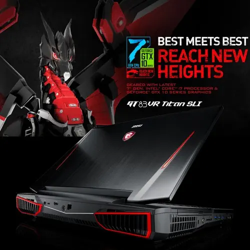 MSI GT83VR 7RF(Titan SLI)-201TR Gaming Notebook
