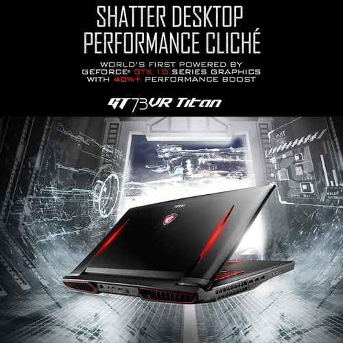MSI GT73VR 6RF(Titan Pro 4K)-063TR Gaming (Oyuncu) Notebook