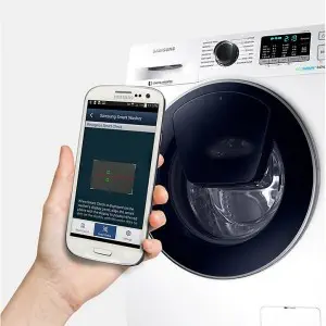 Samsung WW90K5410UW/AH 9 Kg 1400 Devir Çamaşır Makinesi