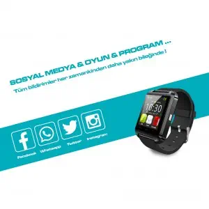 Everest Ever Watch EW-403 Bluetooth Kırmızı Akıllı Saat