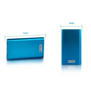 S-link IP-P22 4000mAh 1x2A USB Girişli Mavi Powerbank