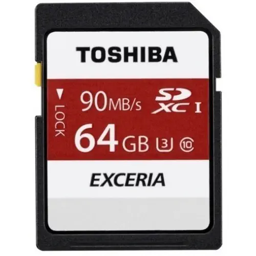 Kioxia Exceria THN-N302R0640E4 64GB SDHC Class 10 SDXC Micro SD Kart