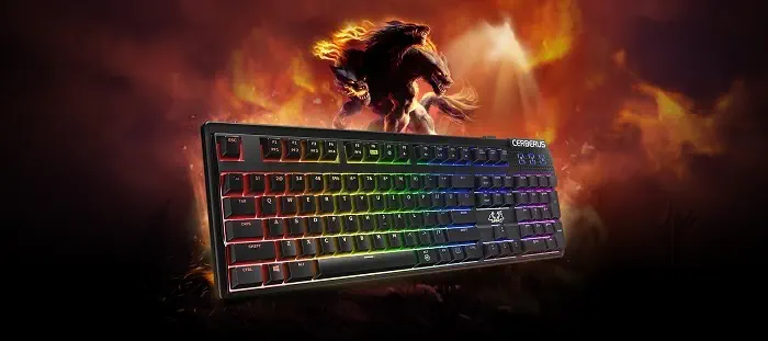 Asus CERBERUS MECH RGB Gaming Klavye