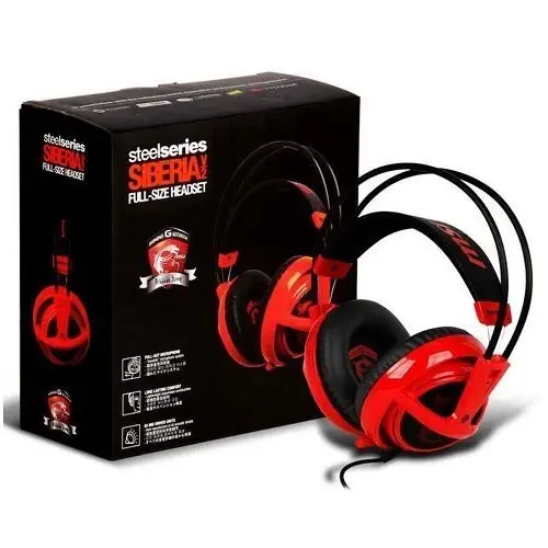 Steelseries Siberia V2 Kırmızı Gaming Kulaklık