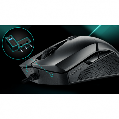 Asus ROG Strix Evolve Kablolu Gaming Mouse 