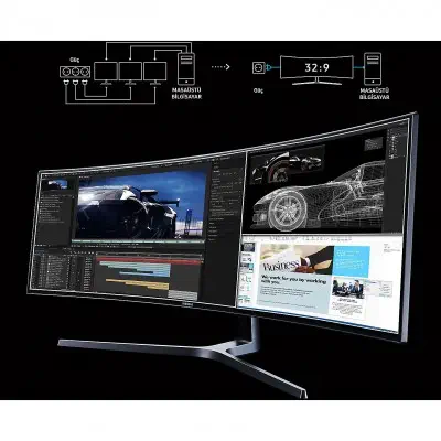 Samsung LC49HG90DMMXUF Curved Gaming Monitör