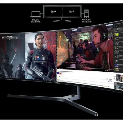 Samsung LC49HG90DMMXUF Curved Gaming Monitör