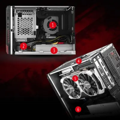 Msi Nightblade  MI2-235EU Masaüstü Bilgisayar