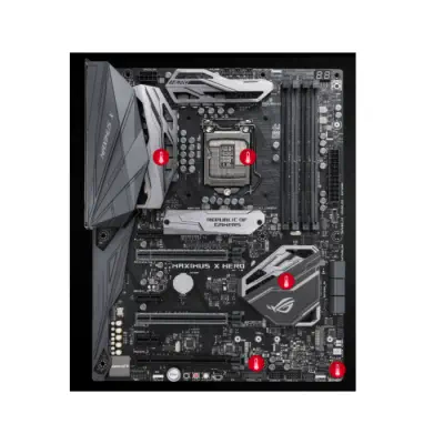 Asus Maximus X Hero ATX Gaming (Oyuncu) Anakart