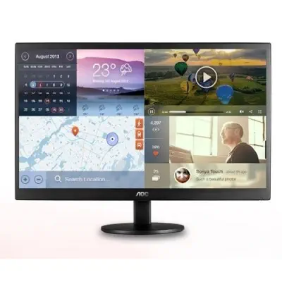 AOC LED 19.5″ E2070SWN D-SUB Led Monitör