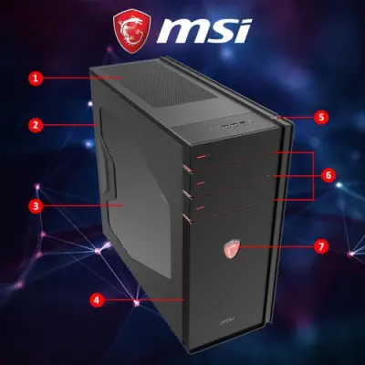 MSI CODEX 3 7RB-017XTR Masaüstü Bilgisayar