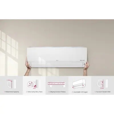 LG Standart ES-W096J3A0 9.000 Btu A++ İnverter Klima