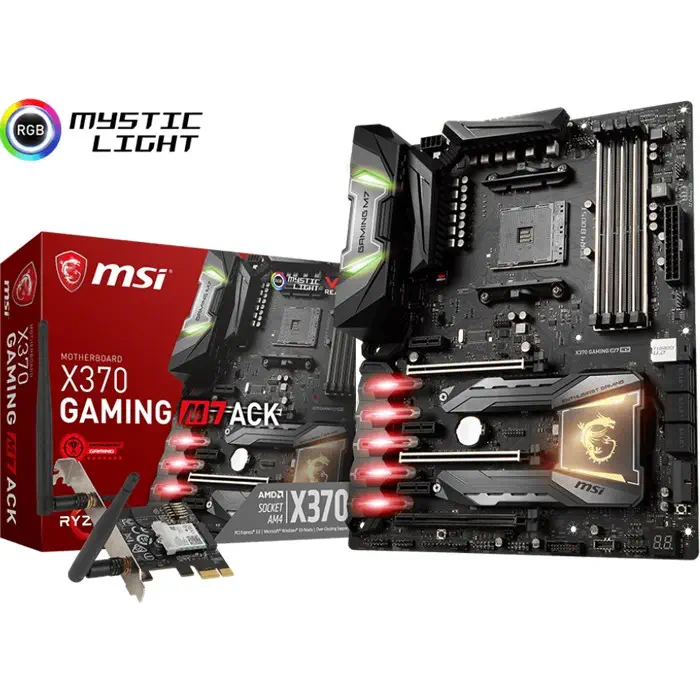 Msi X370 Gaming M7 ACK ATX Gaming (Oyuncu) Anakart