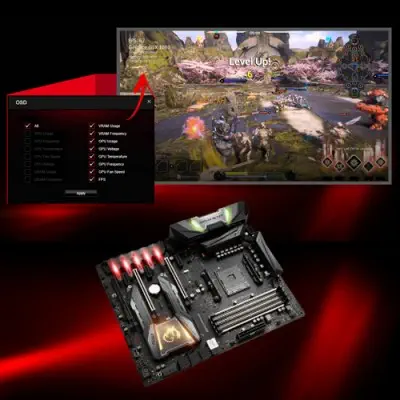 Msi X370 Gaming M7 ACK ATX Gaming (Oyuncu) Anakart