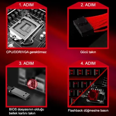 Msi Z270 MPOWER Gaming Titanium ATX Gaming (Oyuncu) Anakart