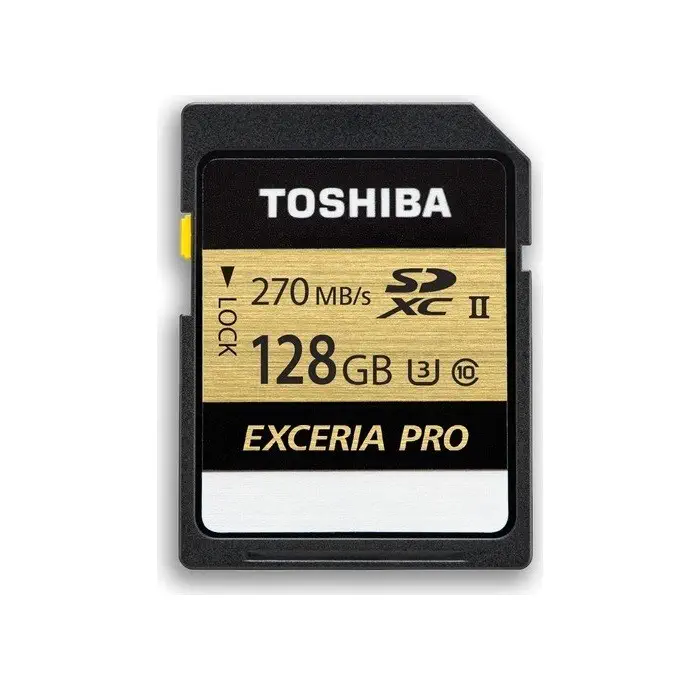 Kioxia Exceria Pro THN-N501G1280E6 128GB 270MB-250MB/s SD Kart 