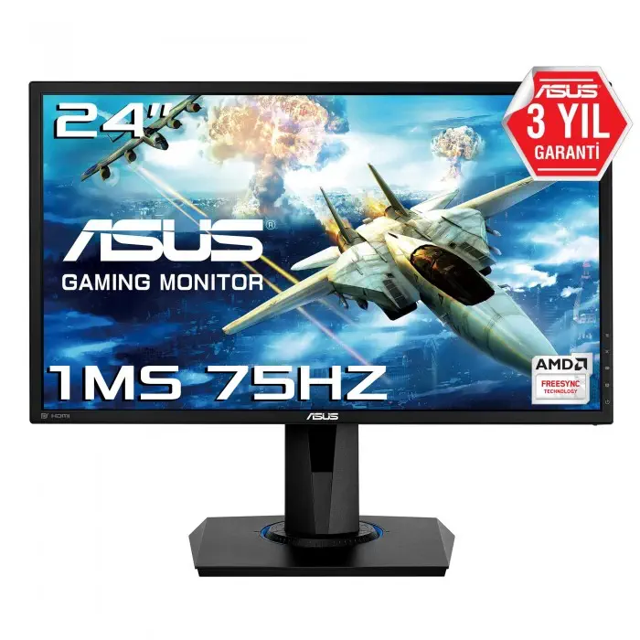 Asus VG245Q 24″ Full HD 1ms FreeSync 2xHDMI/DP/D-Sub Gaming Monitör