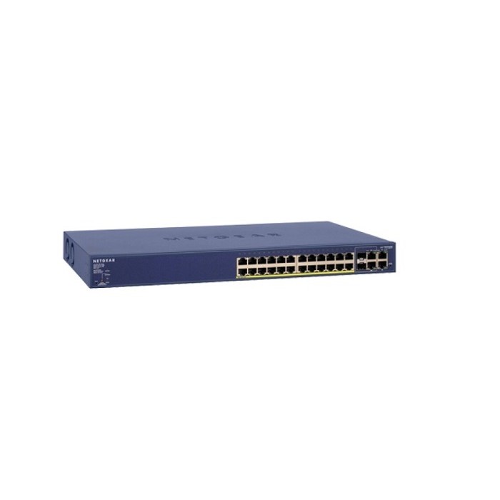 Netgear FS728TP100EUS 24 Port 10/100 24P POE 2 SFP(192W) Rack Switch