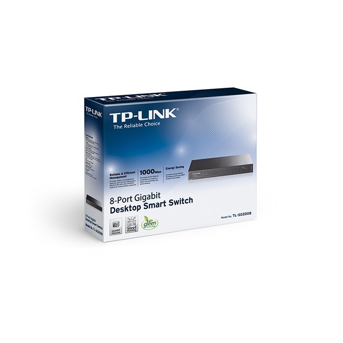 Tp-Link TL-SG2008 Gigabit Smart Switch
