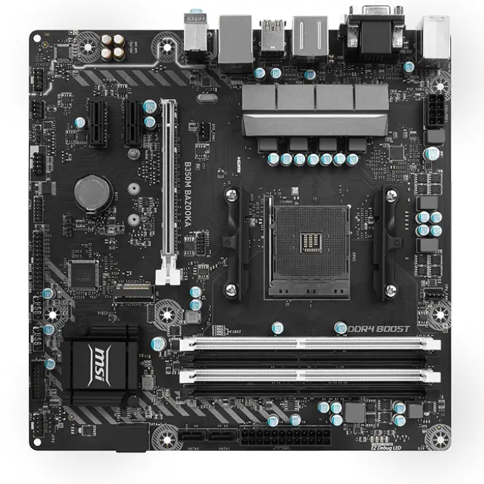 Msi B350M BAZOOKA Micro-ATX Gaming (Oyuncu) Anakart
