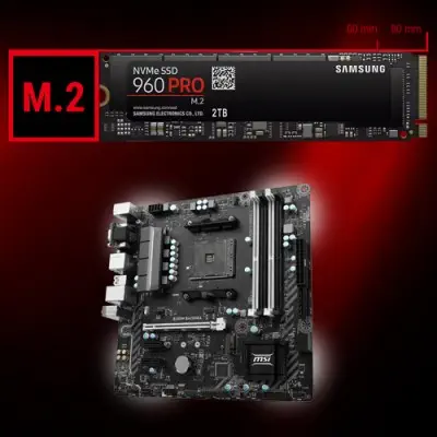 Msi B350M BAZOOKA Micro-ATX Gaming (Oyuncu) Anakart