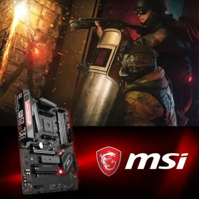 Msi B350 Gaming Pro Carbon ATX Gaming (Oyuncu) Anakart