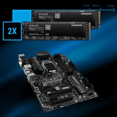 Msi H270 Pc Mate ATX Gaming (Oyuncu) Anakart