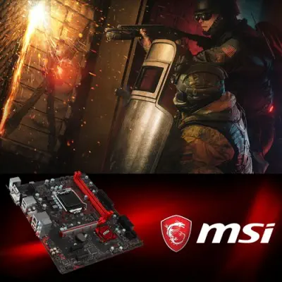 Msi B250M GAMING PRO m-ATX Gaming (Oyuncu) Anakart