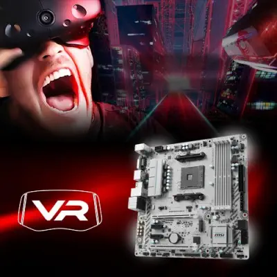 Msi B350M MORTAR ARCTIC Micro-ATX Gaming (Oyuncu) Anakart