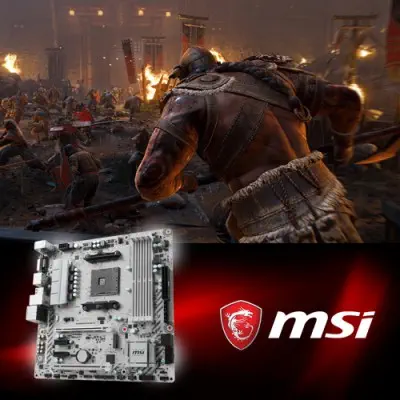 Msi B350M MORTAR ARCTIC Micro-ATX Gaming (Oyuncu) Anakart
