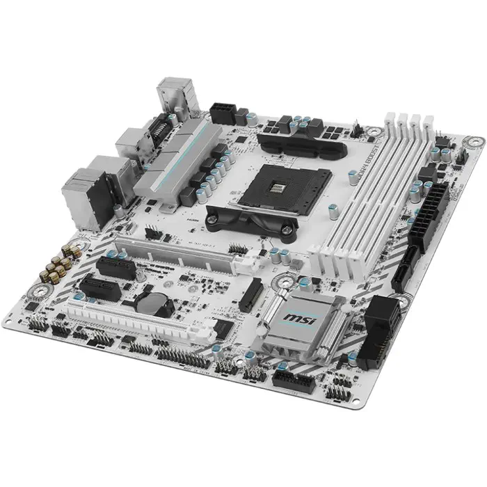 Msi B350M MORTAR ARCTIC Micro-ATX Gaming (Oyuncu) Anakart