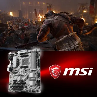 Msi B350 Tomahawk Arctic ATX Gaming (Oyuncu) Anakart