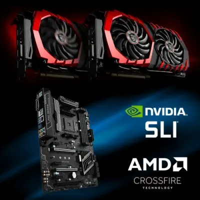 Msi X370 Sli Plus ATX Gaming (Oyuncu) Anakart 