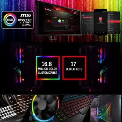 Msi  X370 GAMING PRO CARBON  ATX Gaming (Oyuncu) Anakart