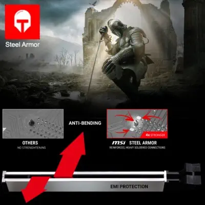 Msi  X370 GAMING PRO CARBON  ATX Gaming (Oyuncu) Anakart