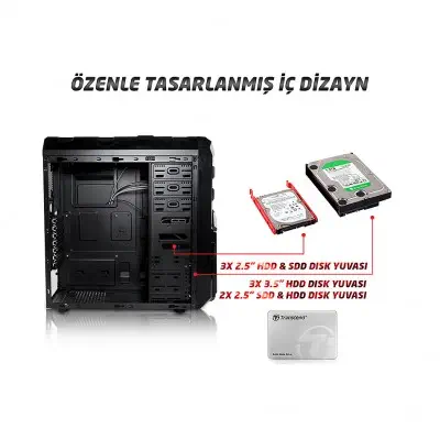 Everest Rampage 79 Gaming Kasa