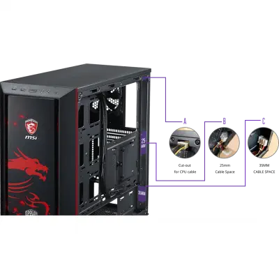 Cooler Master MCX-B5S2-KWNN-03 Kasa
