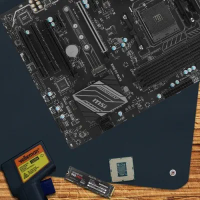 MSI B350 PC MATE ATX Gaming (Oyuncu) Anakart