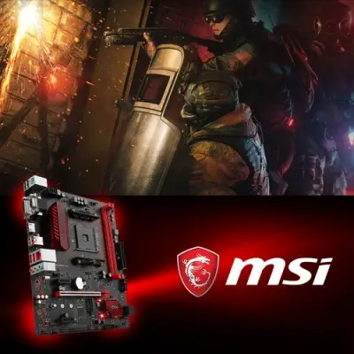 Msi B350M Gaming  Pro mAtx Gaming (Oyuncu) Anakart