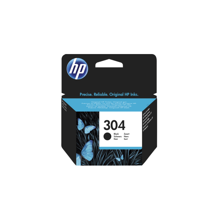 HP N9K06AE 304  Siyah Mürekkep Kartuşu