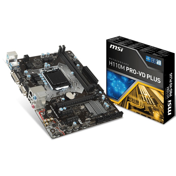 Msi  H110M Pro-Vd Plus Micro-Atx Gaming (Oyuncu) Anakart