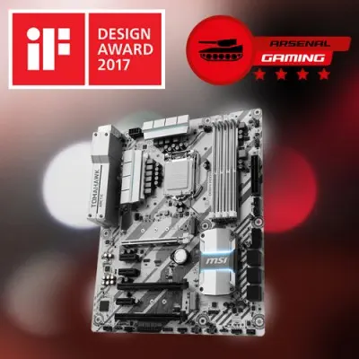MSI Z270 Tomahawk Arctic ATX Gaming (Oyuncu) Anakart