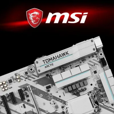 MSI Z270 Tomahawk Arctic ATX Gaming (Oyuncu) Anakart