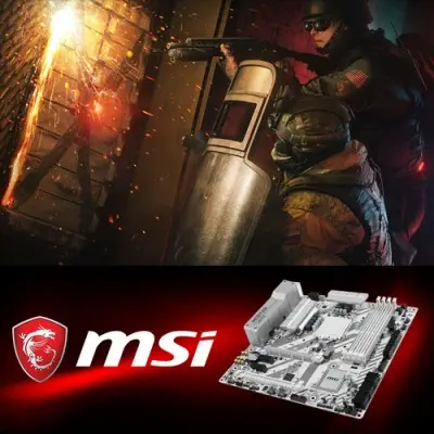 MSI H270M Mortar Arctic Micro-ATX Gaming(Oyuncu) Anakart